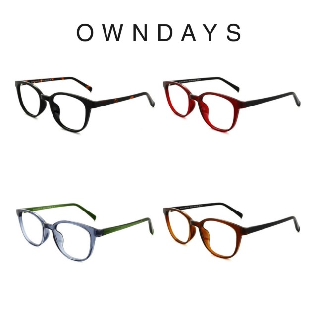 【OWNDAYS】OWNDAYS＋日本製概念系列 簡約基本款光學眼鏡(OR2041S-8S)