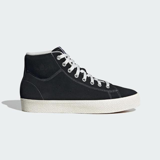 【adidas 愛迪達】Stan Smith CS Mid 男 休閒鞋 運動 經典 三葉草 中筒 舒適 黑白(IE9917)