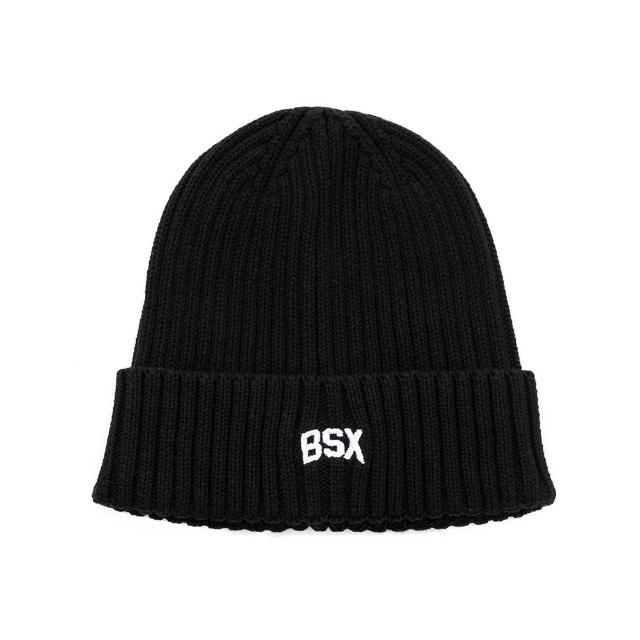 【BSX】BSX針織毛帽(09 黑色)