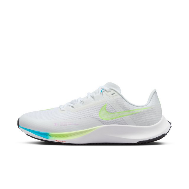 NIKE 耐吉】慢跑鞋運動鞋AIR ZOOM RIVAL FLY 3 男鞋白黃(CT2405-199