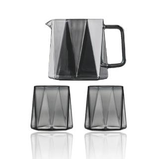 【MOREJIA】高硼硅耐熱玻璃 手沖咖啡壺套裝 分享杯 咖啡分享壺 玻璃壺(咖啡杯 玻璃杯 咖啡壺 分享壺)