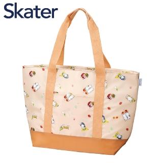 【Skater】mofusand 貓福珊迪大容量保冷保溫環保袋/便當袋(提袋/肩背包/通勤/購物)