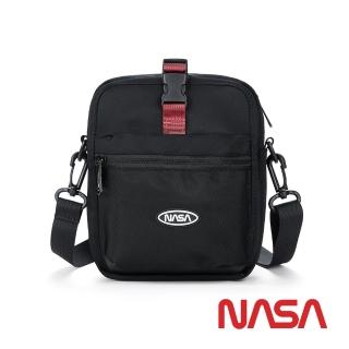 【NASA SPACE】旅行多用途機能撞色隨身小包 NA20005-02(暗夜黑)