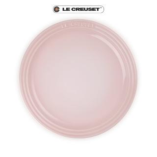 【Le Creuset】瓷器圓盤 27cm(貝殼粉)
