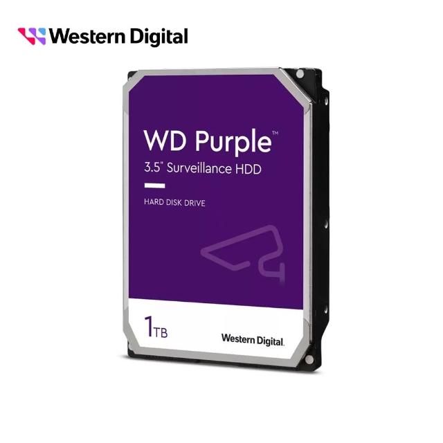 【WD 威騰】WD11PURZ 紫標 1TB 3.5吋監控系統硬碟