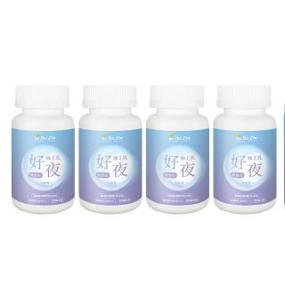 【BeeZin 康萃】蜂王乳好夜酵素錠 4瓶(40錠/罐)