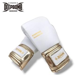 【DEEPBOMB】文青系列拳套-白金色 14oz(拳套 拳擊 泰拳 拳擊手套 白金色 沙包拳套 文青系列 14oz)