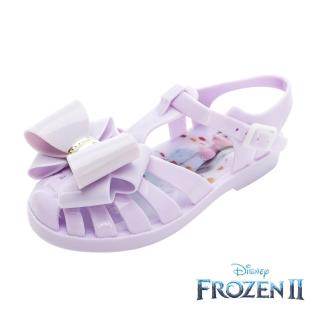 【Disney 迪士尼】正版童鞋 冰雪奇緣 休閒涼鞋/透氣 防水 超實穿 台灣製 紫(FNKT37157)