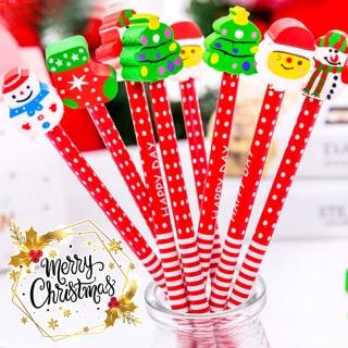 【Saikoyen】聖誕交換禮物橡皮擦鉛筆100支(聖誕節 鉛筆 交換禮物 氣球 派對 耶誕 布置)
