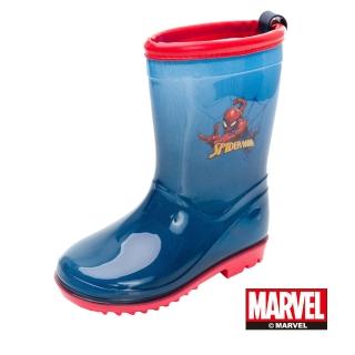 【Marvel 漫威】正版童款 蜘蛛人 雨鞋/防水 穿脫方便 藏青藍(MNKL35476)