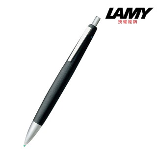 【LAMY】2000系列玻璃纖維黑色四用筆(401)