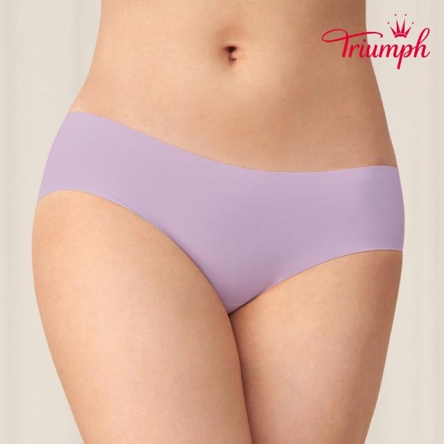 【Triumph 黛安芬】Skinfit貼身無痕褲系列 中腰平口內褲 M-EL(薰衣紫)