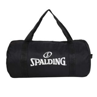 【SPALDING】休閒袋-側背包 裝備袋 手提包 肩背包 黑白(SPB5332N00)
