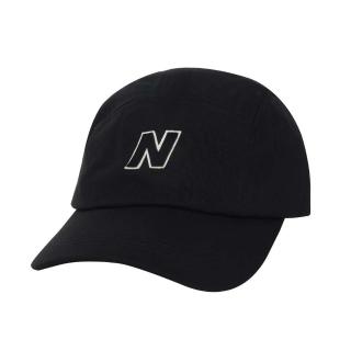 【NEW BALANCE】運動帽-防曬 遮陽 棒球帽 運動 帽子 黑白(LAH33014BK)