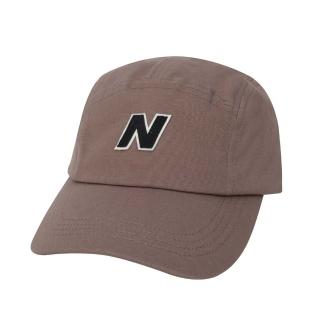 【NEW BALANCE】運動帽-防曬 遮陽 棒球帽 運動 帽子 摩卡黑白(LAH33014MS)