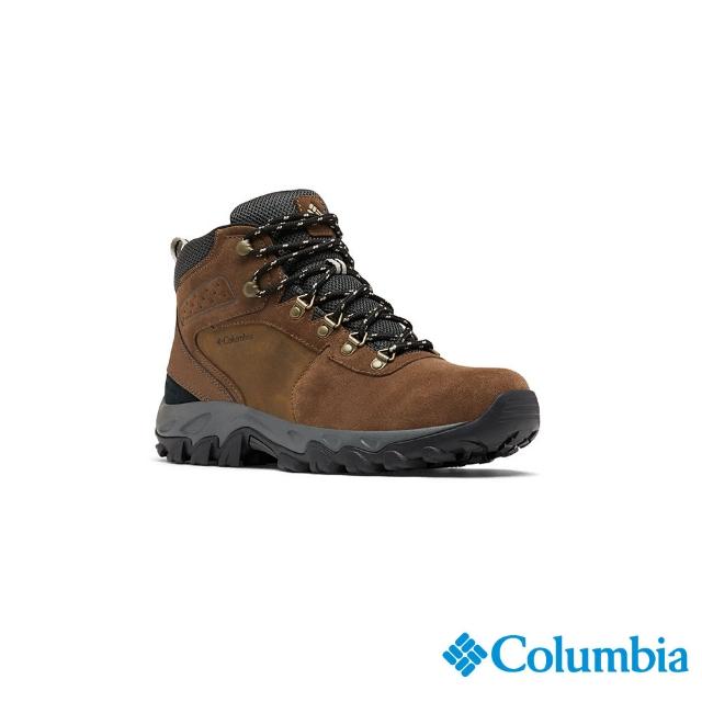 【Columbia 哥倫比亞官方旗艦】男款-NEWTON RIDGEOmni-TechOT防水高筒登山鞋-棕褐(UBM28120TN/HF)