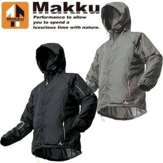【MAKKU】輕量蓄光風衣外套 日本外套 AS-320(防風防水外套 防潑水外套 夜間運動)