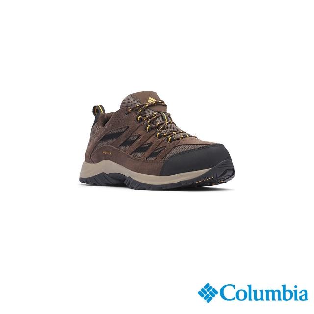 【Columbia 哥倫比亞官方旗艦】男款-CRESTWOODOmni-Tech防水登山鞋-棕色(UBI53720BN/HF)