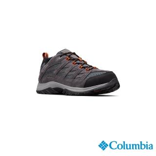 【Columbia 哥倫比亞官方旗艦】男款-CRESTWOODOmni-Tech防水登山鞋深-深灰色(UBI53720DY/HF)