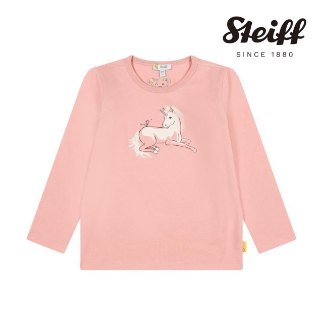【STEIFF】熊頭童裝 獨角獸長袖T恤(長袖上衣)