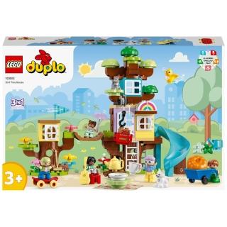 【LEGO 樂高】10993 Duplo得寶系列 三合一樹屋(啟蒙玩具 兒童積木)