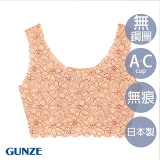 【Gunze 郡是】日本製無痕bra背心-膚(TB3155-CMB)