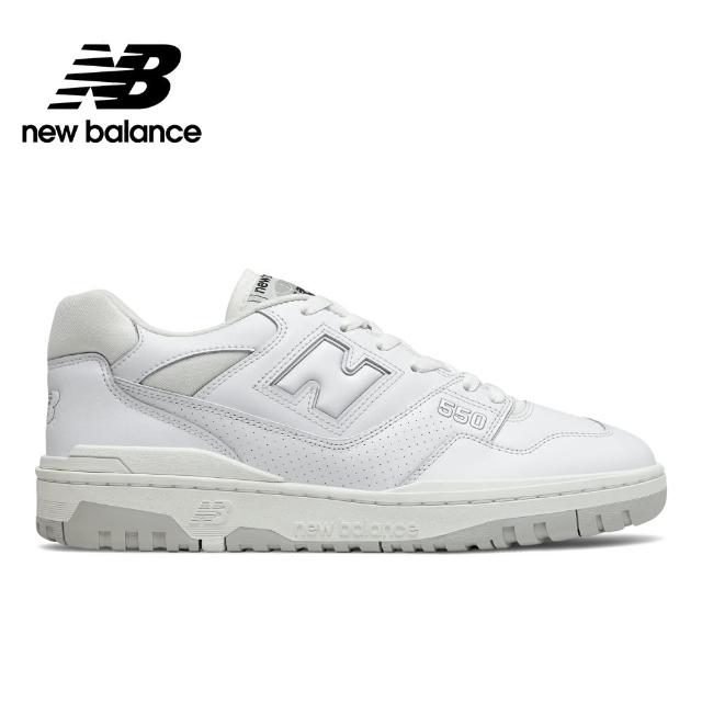 【NEW BALANCE】NB 運動鞋/復古鞋_中性_白灰色_BB550PB1-D