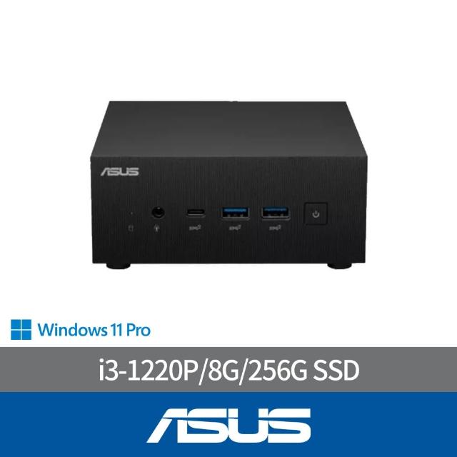 【ASUS 華碩】i3迷你電腦(PN64-S3040AV/i3-1220P/8G/256G SSD