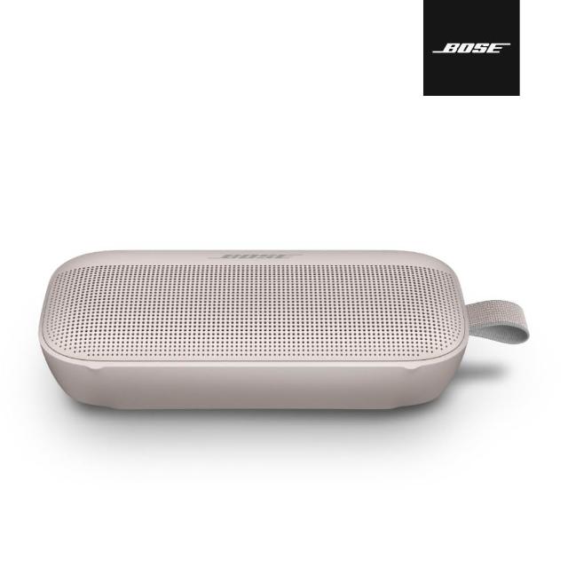 BOSE】Soundlink Flex IP67 防水防塵織帶掛環輕巧可攜式藍牙揚聲器霧白