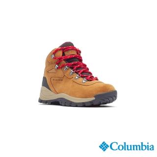 【Columbia 哥倫比亞官方旗艦】女款-NEWTON RIDGEOmni-Tech防水高筒登山鞋-土黃(UBL45520OC/HF)