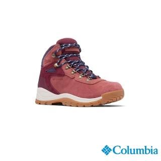 【Columbia 哥倫比亞官方旗艦】女款-NEWTON RIDGEOmni-Tech防水高筒登山鞋-甜菜根紅(UBL45520IU/HF)