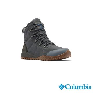 【Columbia 哥倫比亞官方旗艦】男款-FAIRBANKSOmni-Tech防水鋁點保暖雪靴-深灰(UBI53710DY/HF)