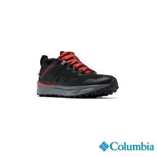 【Columbia 哥倫比亞官方旗艦】男款-FACET75 Outdry防水超彈力健走鞋-黑色(UBM85380BK/HF)