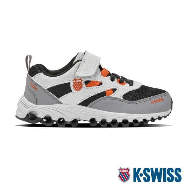 【K-SWISS】輕量訓練鞋 Tubes Trail 200 VLC-童-灰/黑/橘(57410-917)