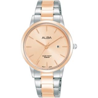 【ALBA】Fashion系列 日期顯示 時尚腕錶 32mm(VJ22-X399K／AH7BU8X1)