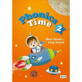 Phonics Time 2 -Short Vowels / Long Vowels （課本+QR CODE音檔+線上教學資源）