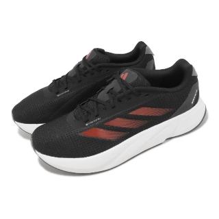 【adidas 愛迪達】慢跑鞋 Duramo SL M 男鞋 黑 紅 緩震 基本款 環保材質 運動鞋 愛迪達(IE9696)