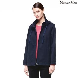 【Master Max】帽可拆素面防風休閒外套(8324006)