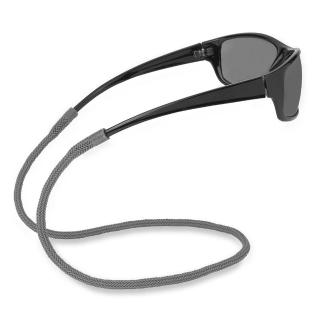 【CARSON 卡薾紳】Gripz矽膠運動眼鏡帶 灰(眼鏡繩 防掉掛繩 墨鏡鏈條 防滑帶 慢跑運動)