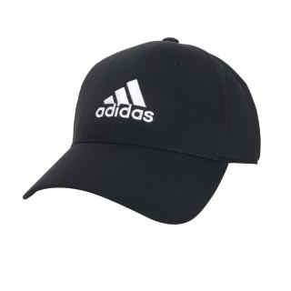 【adidas 愛迪達】運動帽-防曬 遮陽 運動 棒球帽 愛迪達 黑白(IB3244)