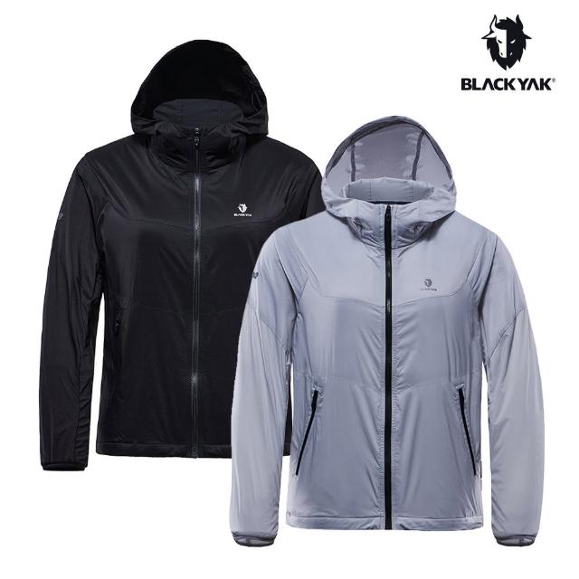 【BLACK YAK】女 WINDTAKER保暖外套[黑色/銀灰]BYCB2WJ204(韓國 THERMORE 保暖 抗菌 外套)