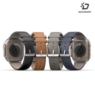 【DUX DUCIS】Apple Watch 42/44/45mm YS 真皮錶帶