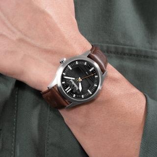 【Timberland】天柏嵐 經典大三針石英腕錶-42mm(TDWGA0029602)