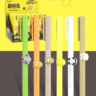 【M&G 晨光文具】盲盒 抱抱寵 貓咪 無尾熊 熊貓 樹懶 海豹 0.5MM 原子筆 筆