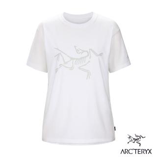 【Arcteryx 始祖鳥】女 Arc Logo 短袖休閒Tee(白)