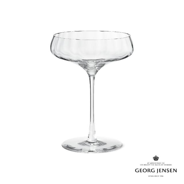 【Georg Jensen 官方旗艦店】BERNADOTTE 雞尾酒杯 2 只裝(玻璃)