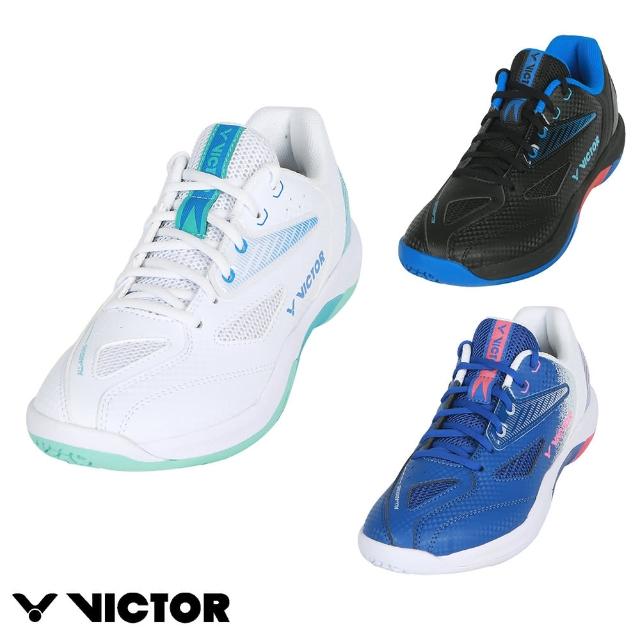 【VICTOR 勝利體育】羽球鞋 羽毛球鞋  寬楦(A391 A白/C黑/BA標準藍 白)