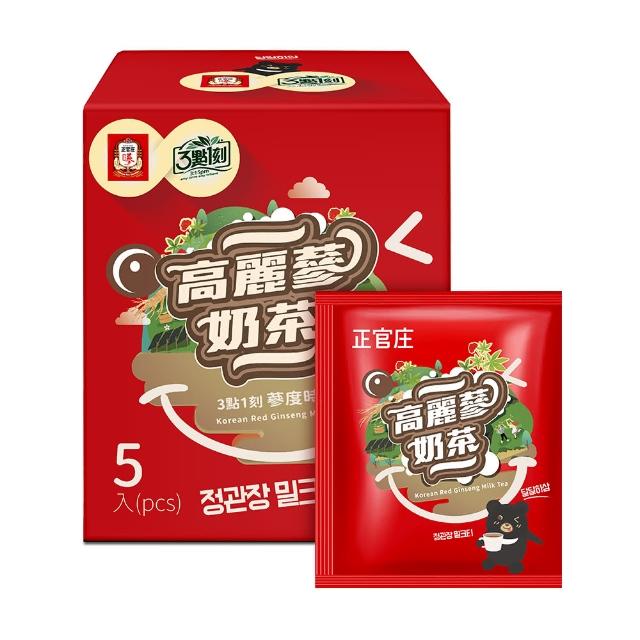 【正官庄】正官庄x3點1刻 高麗蔘奶茶(20g x5入/盒)