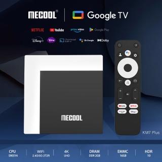 【mecool】米酷 4K HDR多媒體 Google電視盒 KM7Plus(Google TV/Netflix/Disney+)
