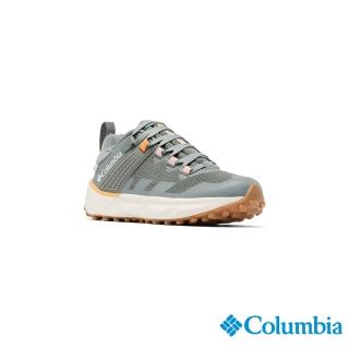 【Columbia 哥倫比亞官方旗艦】女款-FACET75 Outdry防水超彈力健走鞋-灰綠(UBL85380GG/HF)